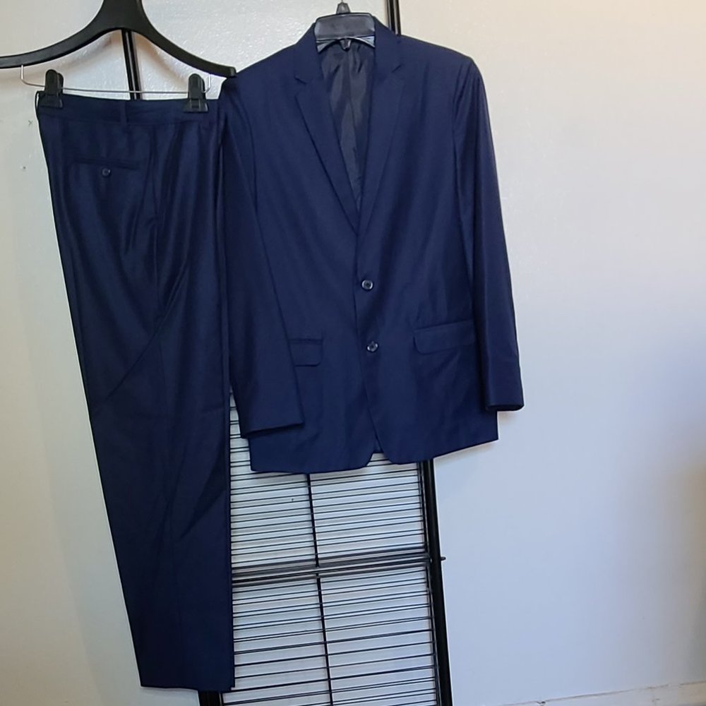 REACTION- Navy Blue 3 piece suit
